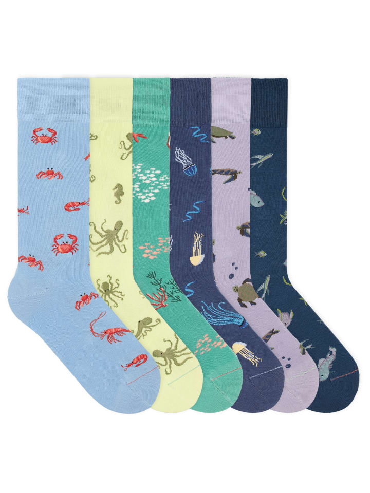 

Von Jungfeld Носки с узором. Фирменные иконки. Коллекция «Атлантида»