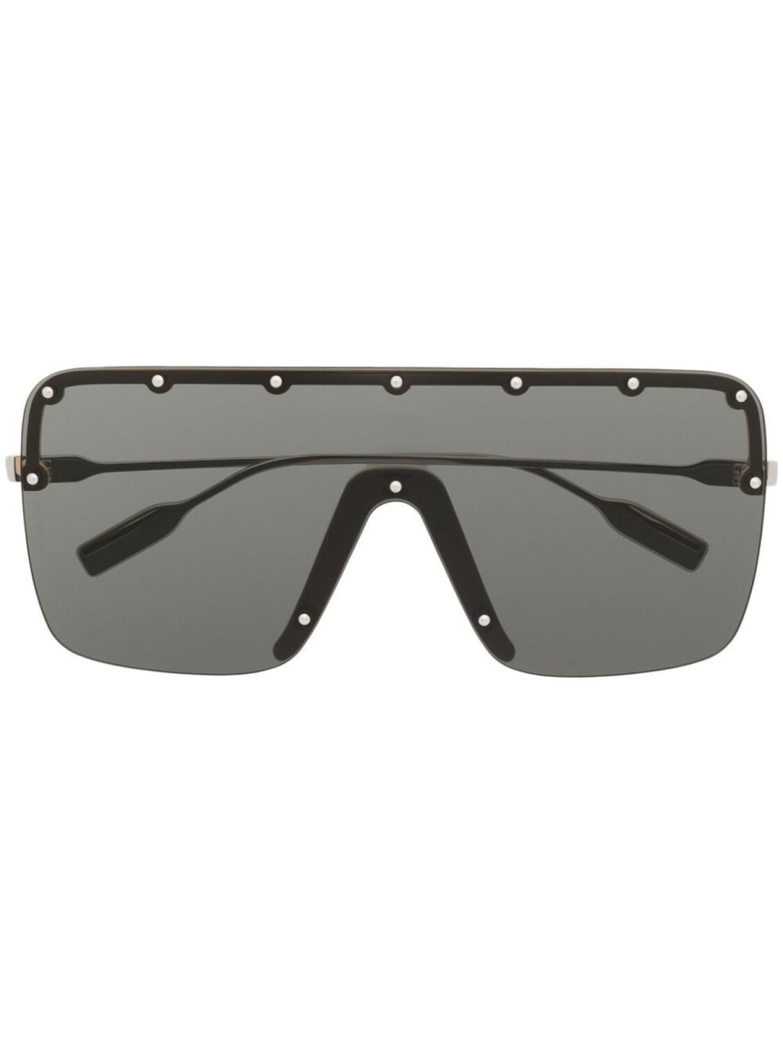 

Gucci Eyewear солнцезащитные очки с заклепками, черный
