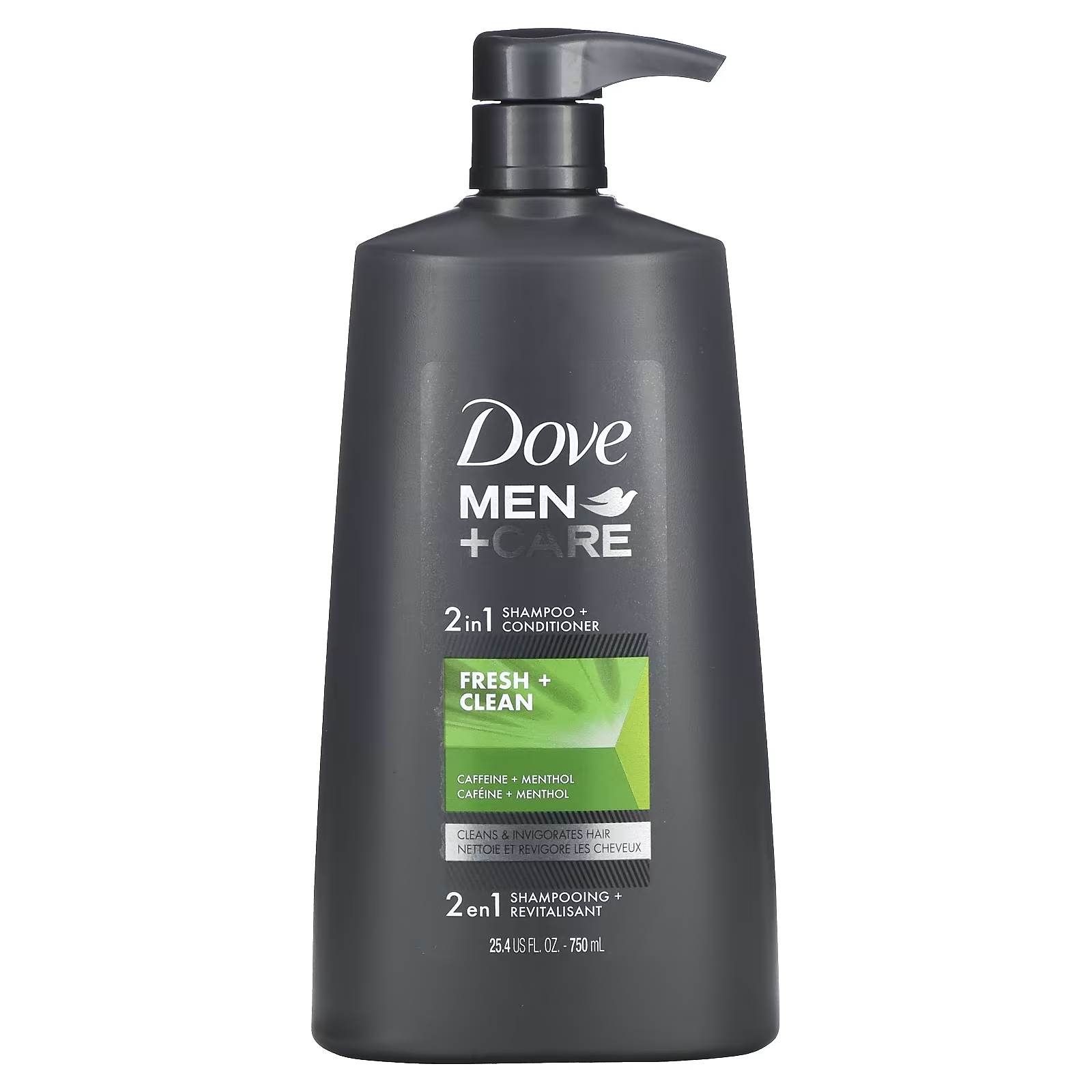 

Шампунь 2 в 1 + кондиционер Dove Men+Care Fresh & Clean, 750 мл