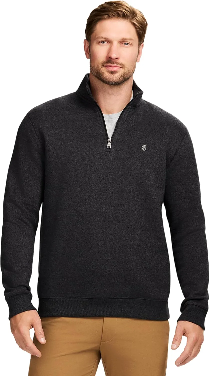 

IZOD мужская флисовая толстовка Quarter Zip