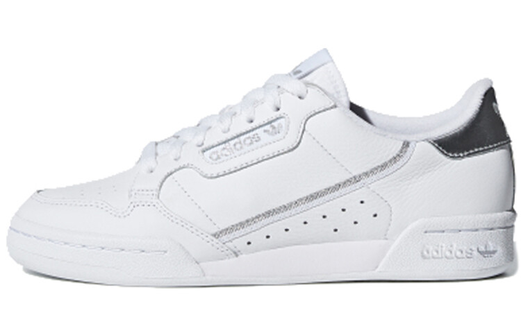 Кроссовки Adidas Originals Continental 80 Cloud White Silver Metallic Women's