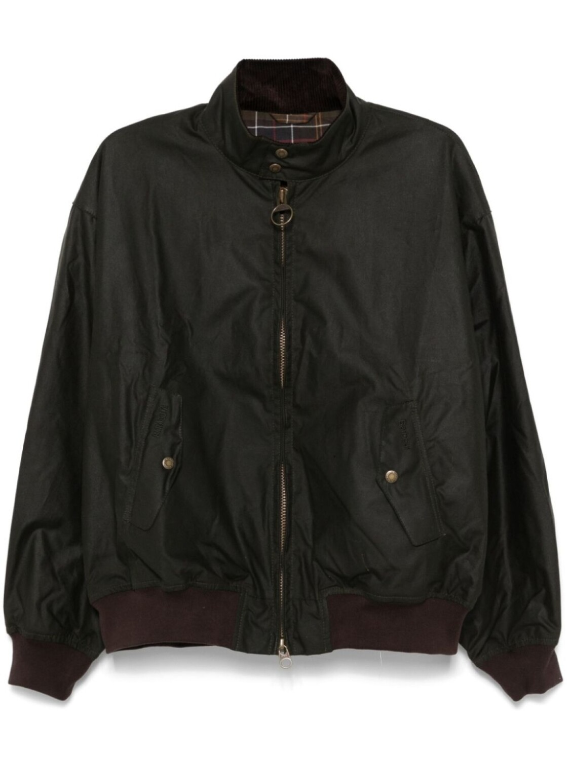 

Barbour куртка Harrington из коллаборации с Baracuta, зеленый