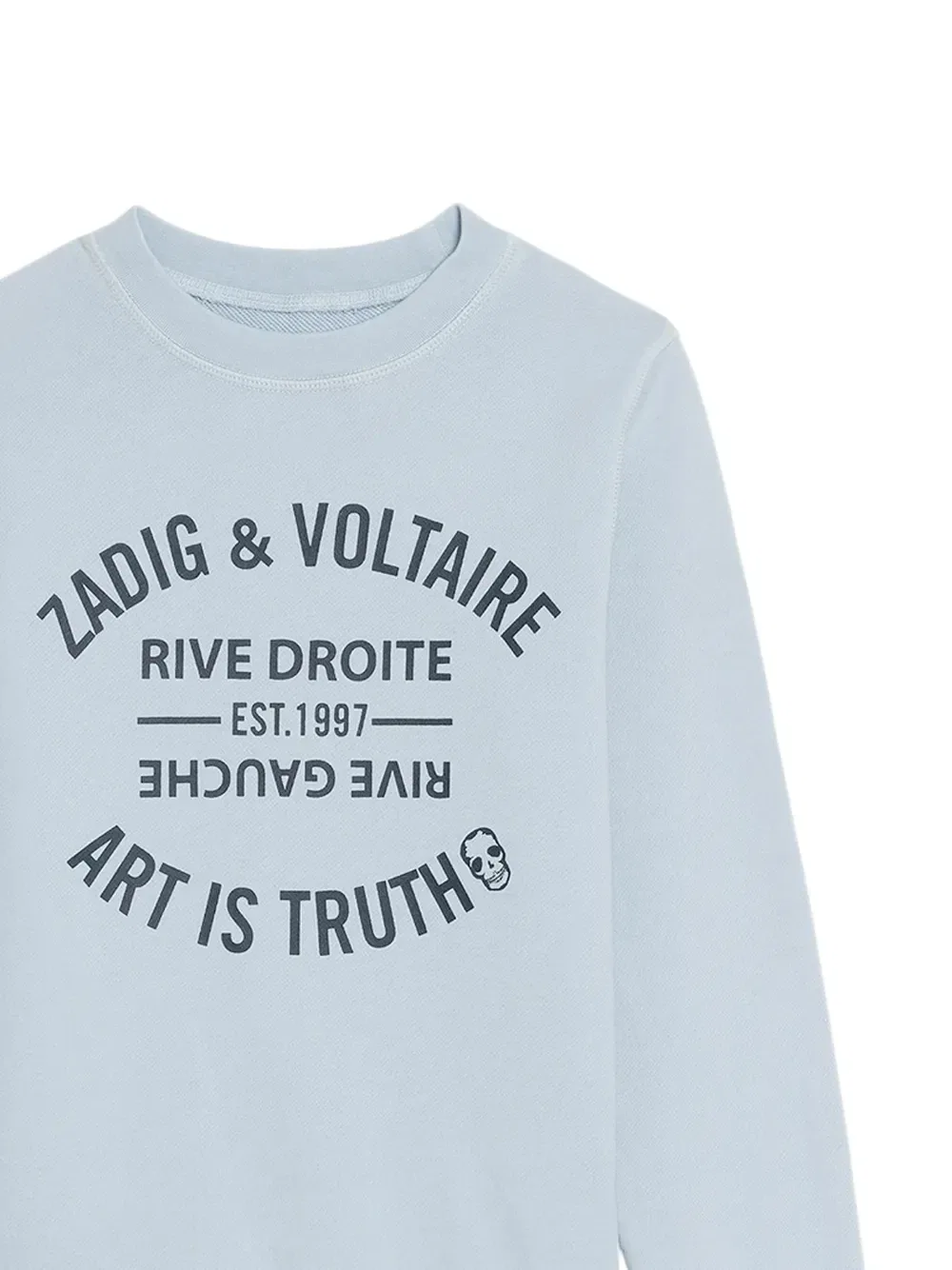 Толстовка Simba с принтом Zadig&Voltaire, синий — фото 2