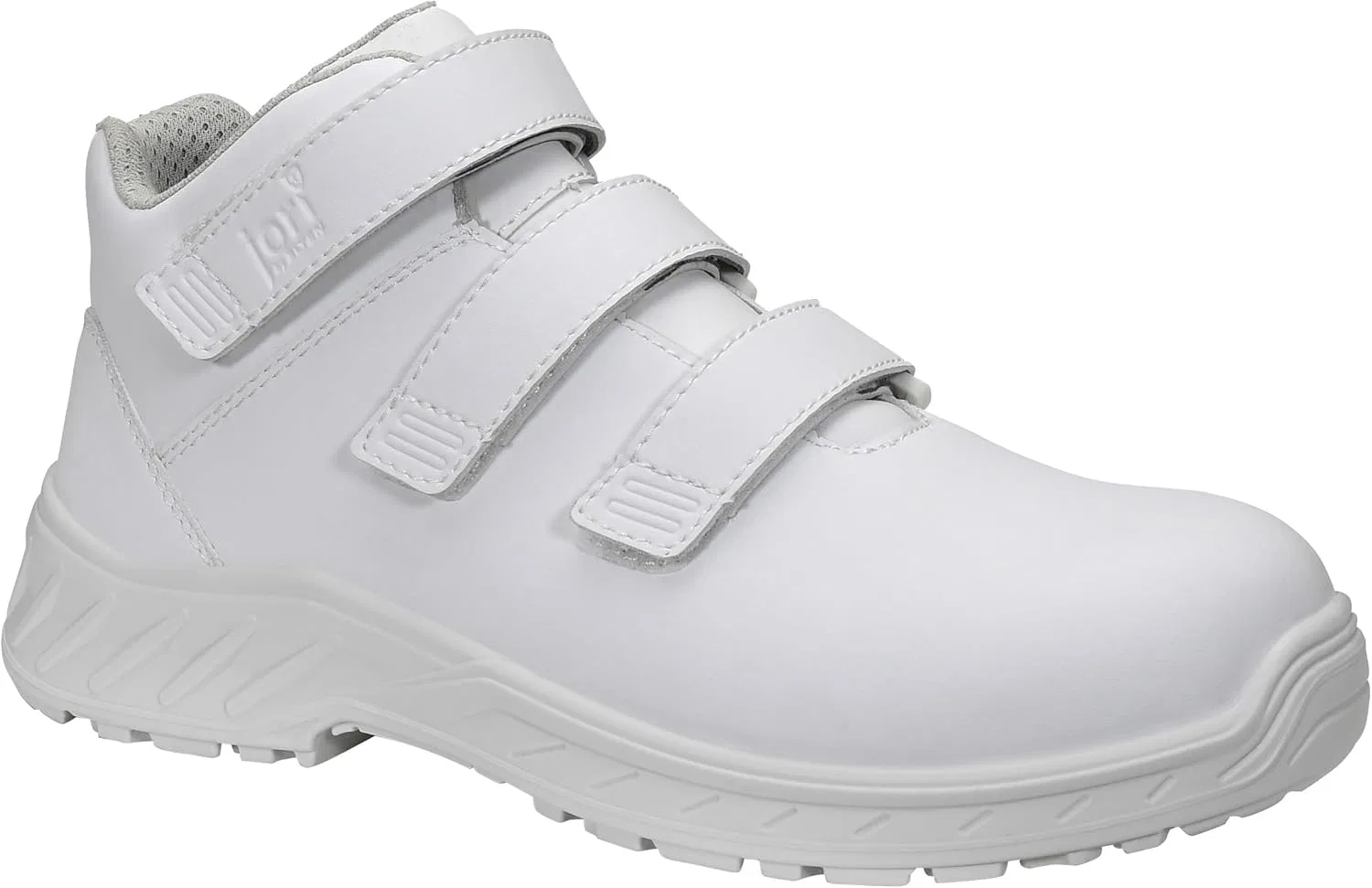Защитная обувь ELTEN Jori jo_Clean Strap White Mid ESD S3S, женская и мужская, текстиль, композитный защитный носок (легче стального), легкая, классическая