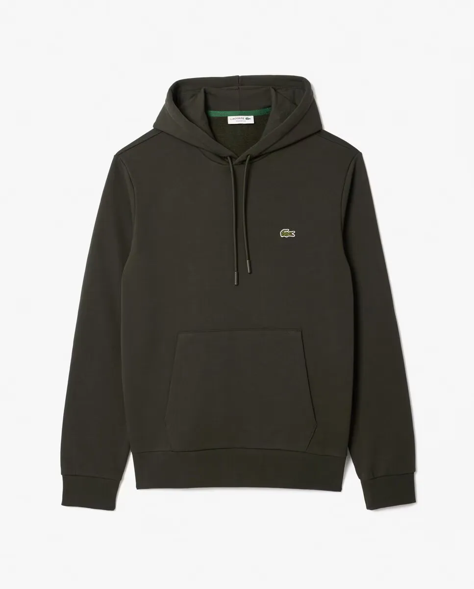 

Мужская худи из экологичного хлопка Lacoste, темно-зеленый