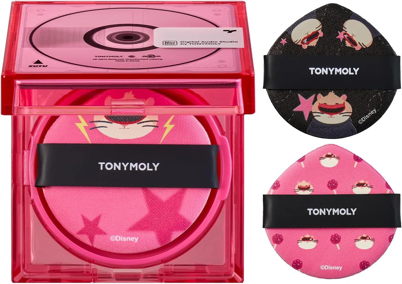 Тональная основа TONYMOLY x Disney Zootopia Edition Skintone Fixing Cover Cushion 13 г, оттенок #01 Ivory