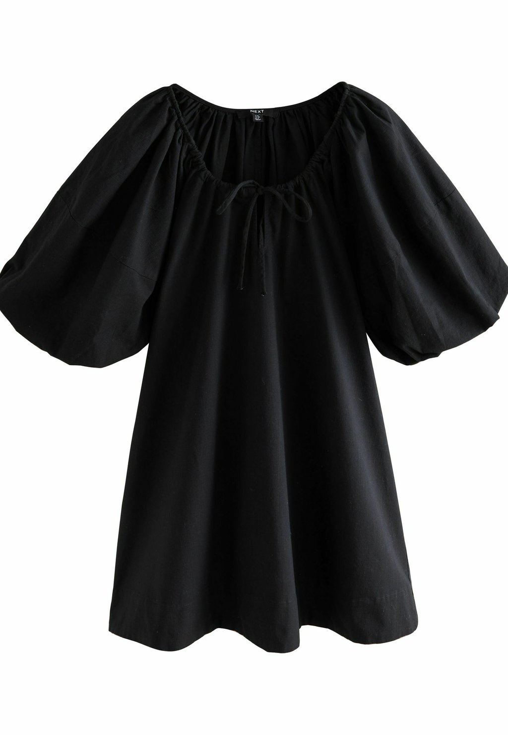 

Повседневное платье TALL FIT - PUFF SLEEVE FRONT Next, черный