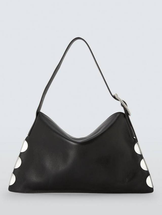 

Кожаная поясная сумка хобо East West John Lewis x REJINA PYO, Black