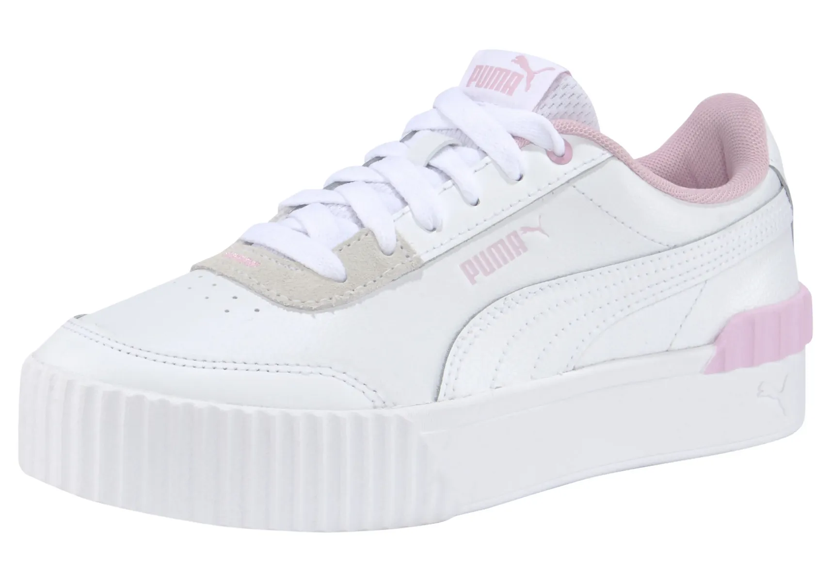 

Кроссовки PUMA "CARINA LIFT", цвет Puma White-Pink Lady