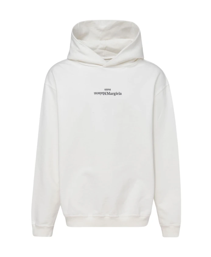

Худи оверсайз из хлопка Maison Margiela, белый