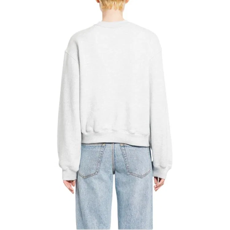 Свитшот T By Essential Terry Crewneck Alexander Wang, Gray — фото 3