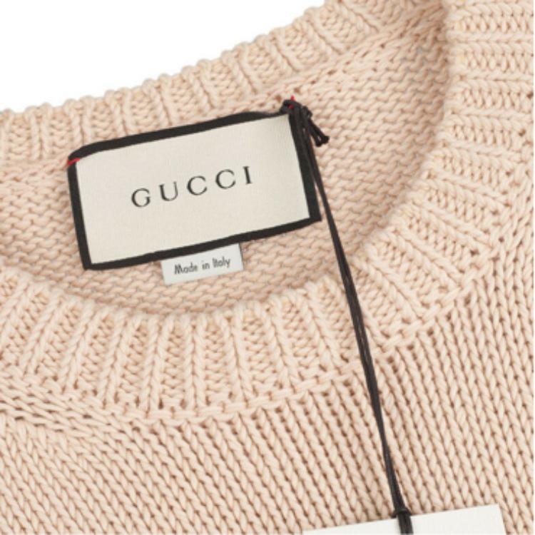 

Свитер мужской молочный чай бежевый GUCCI