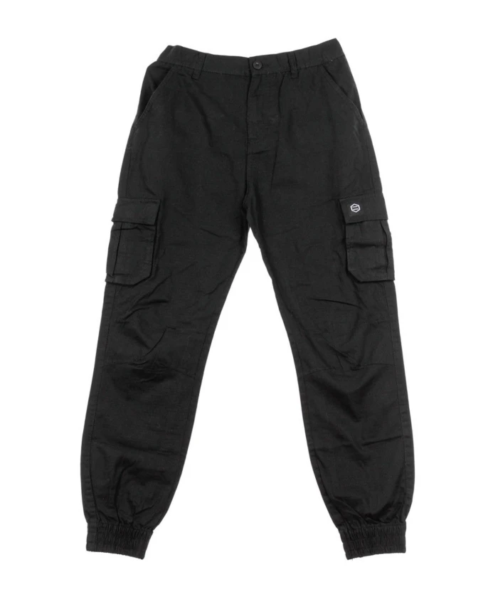 

Черные брюки-карго из рипстопа Dolly Noire, черный