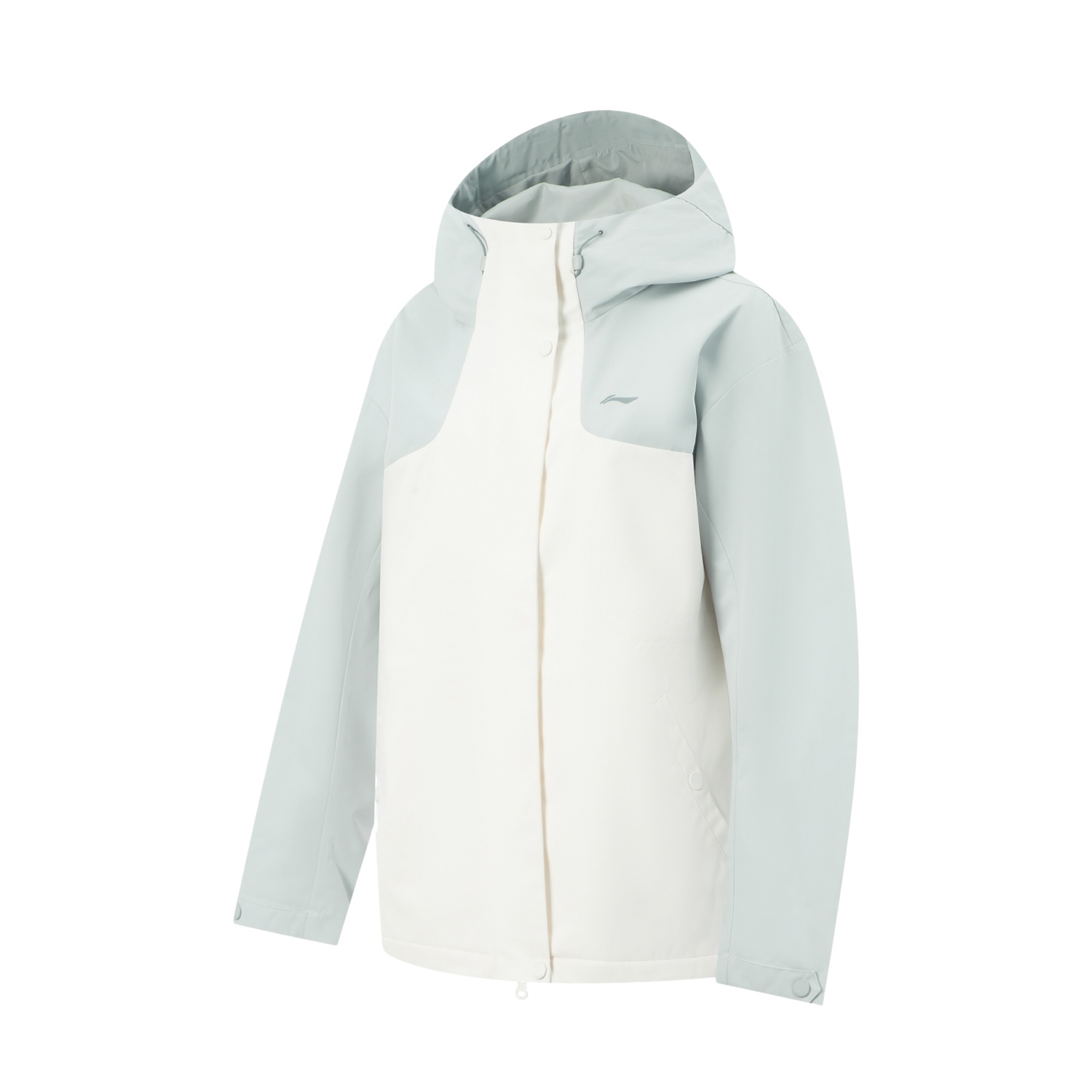 

Фитнес куртка тренч женская LINING, серый/айвори