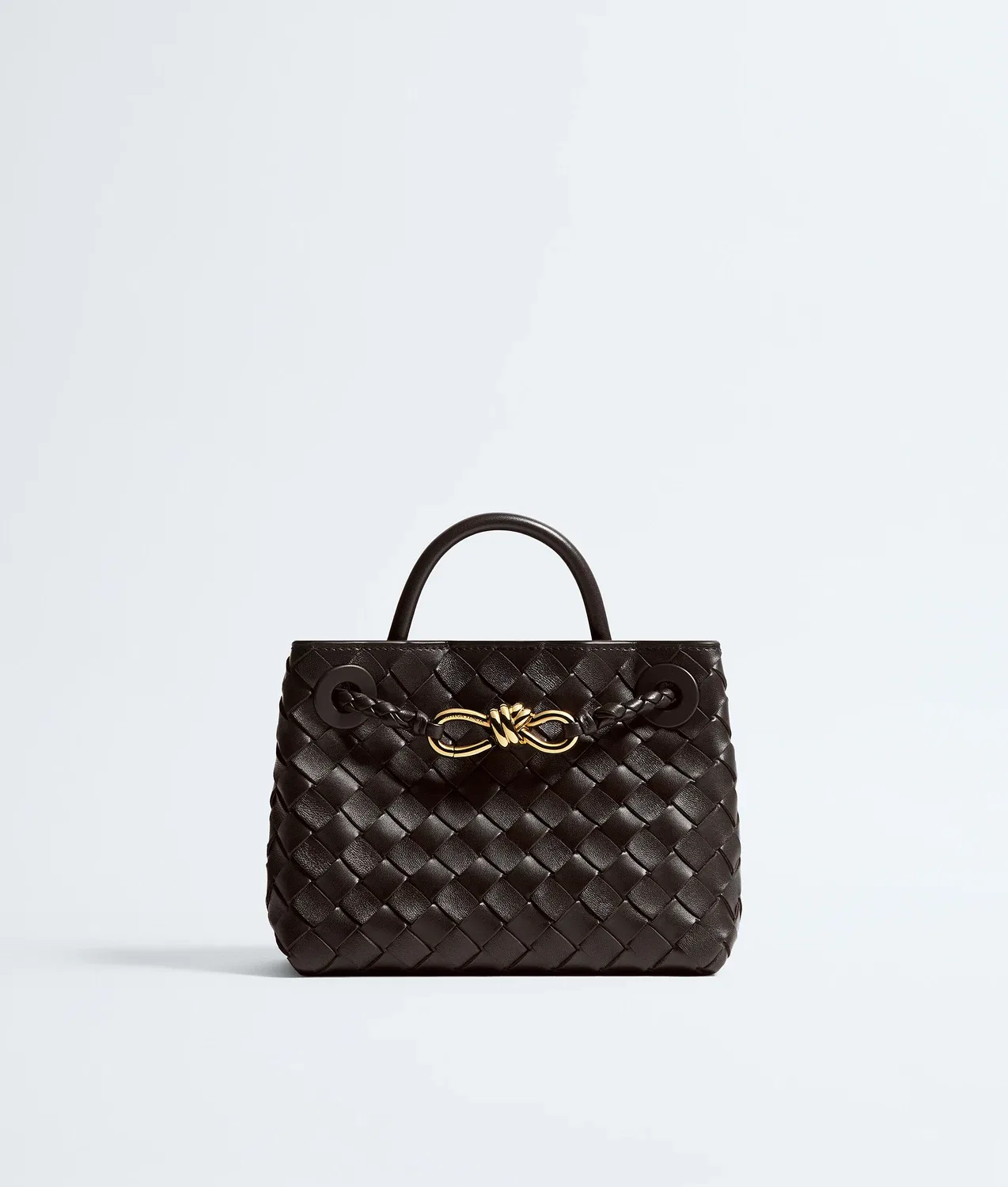 Мини Андиамо BOTTEGA VENETA, черный