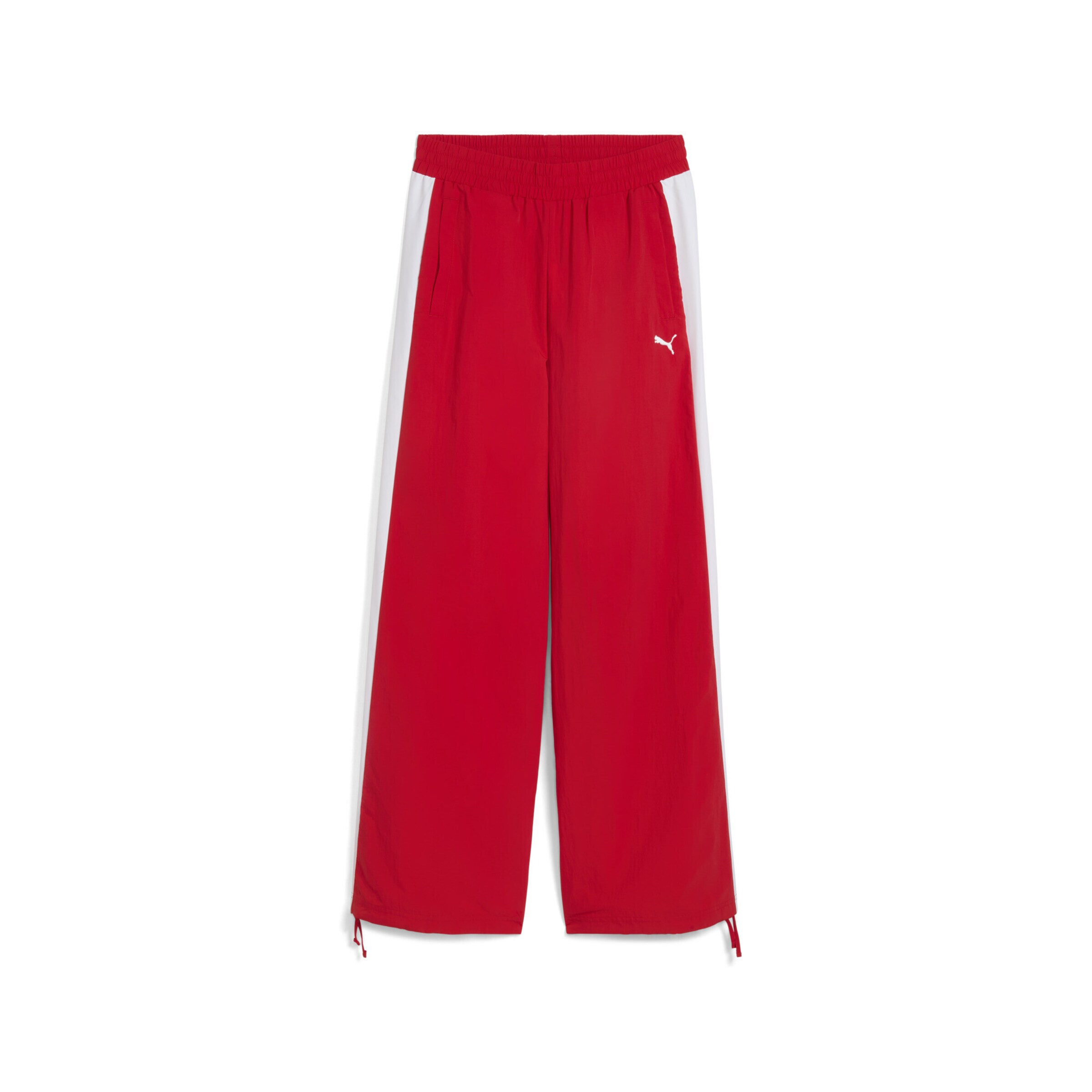 

PUMA Широкие брюки 'T7' в цвете Blood Red