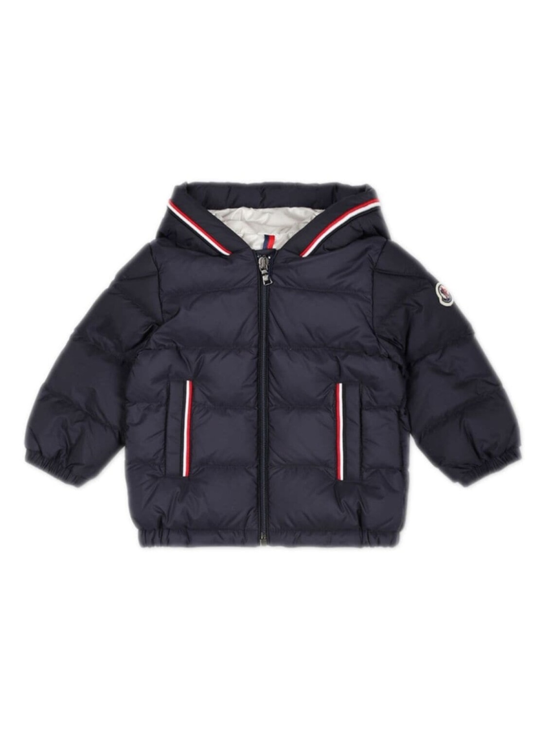 

Moncler Enfant куртка с капюшоном, синий