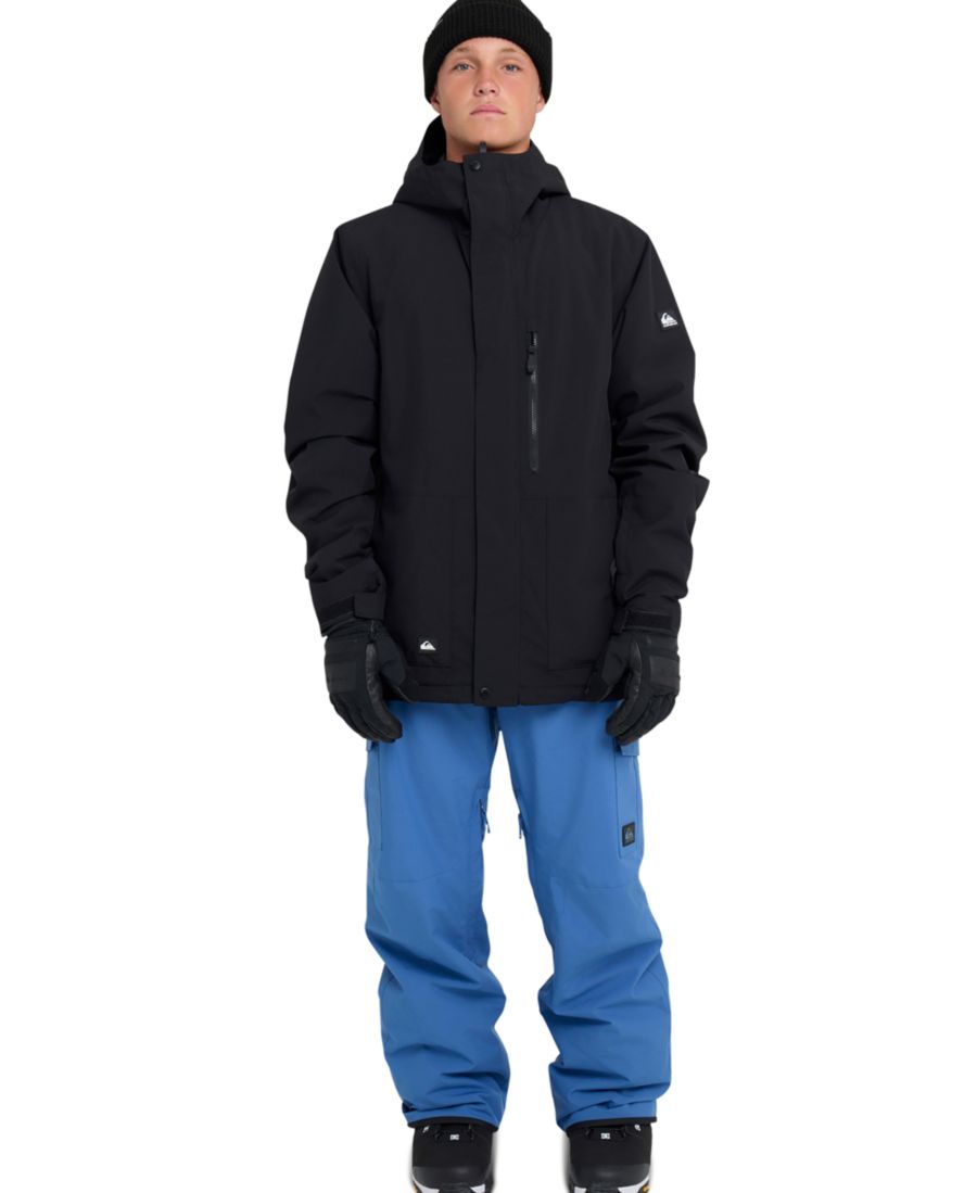 

Мужская куртка Mission Solid на молнии Quiksilver, Black