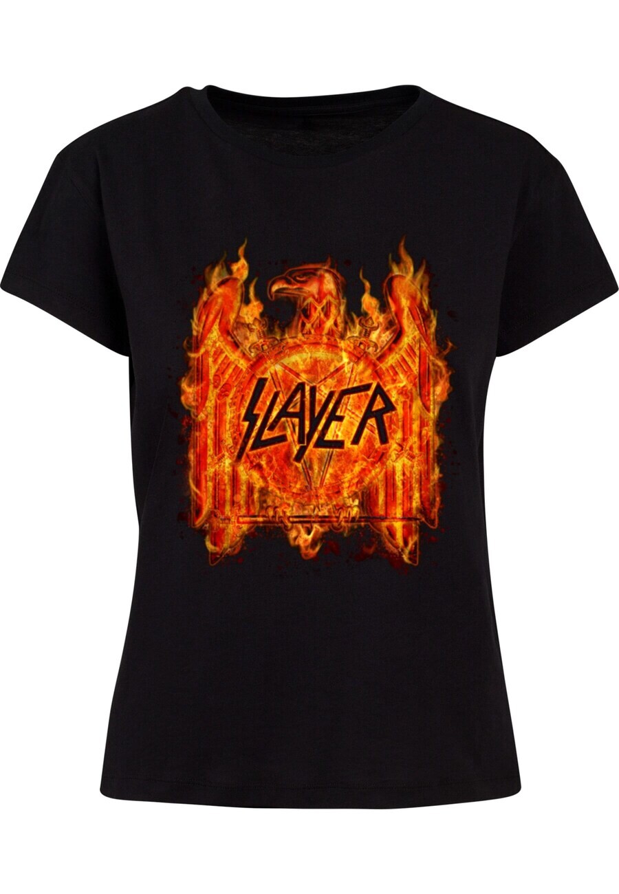

Футболка Merchcode Shirt Flaming Eagle, черный