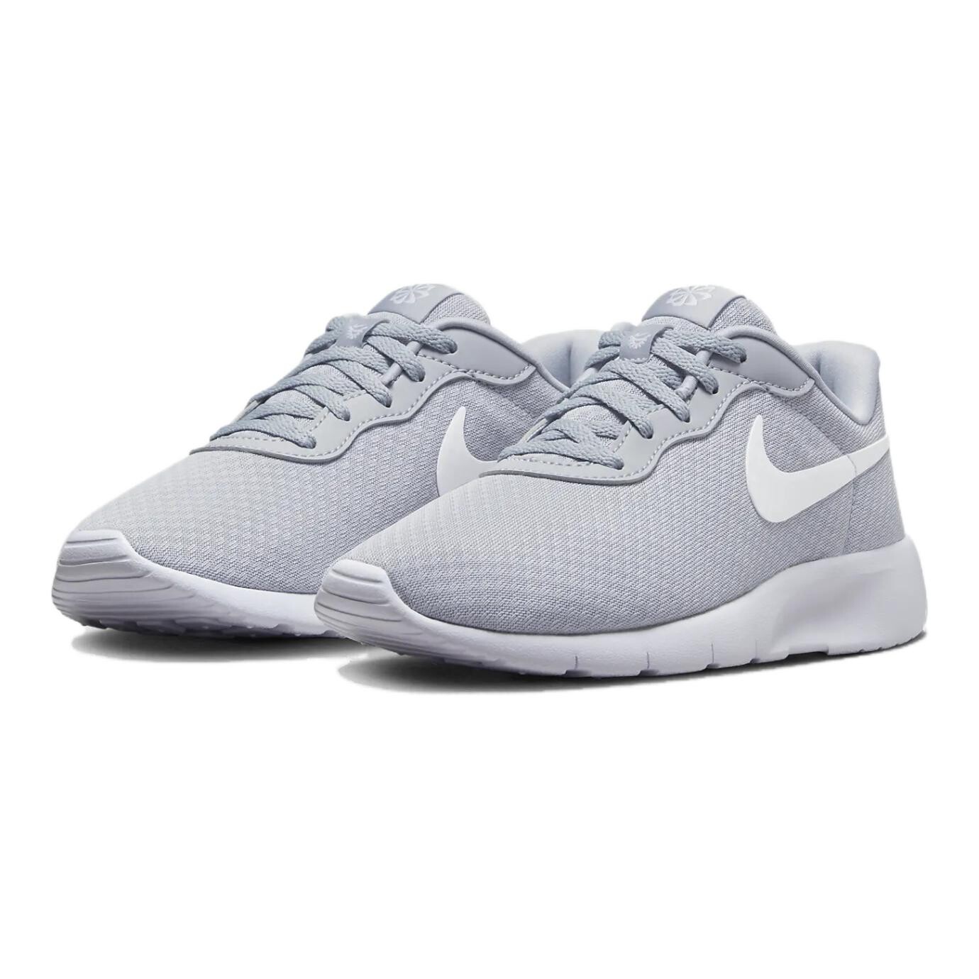 Кроссовки Nike Tanjun EasyOn GS 'Wolf Grey', белый — фото 2