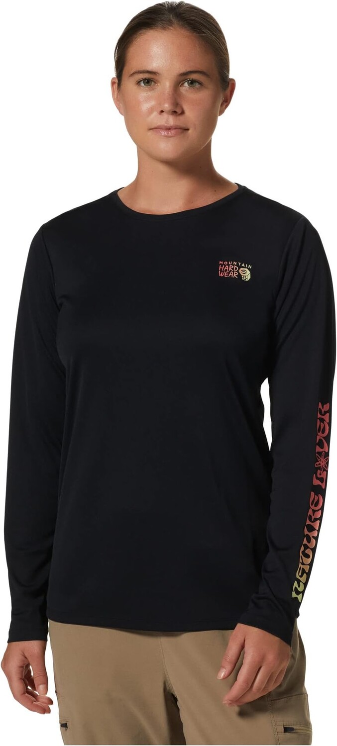 

Рубашка Mountain Hardwear Wicked TechLong Sleeve, цвет Black 1