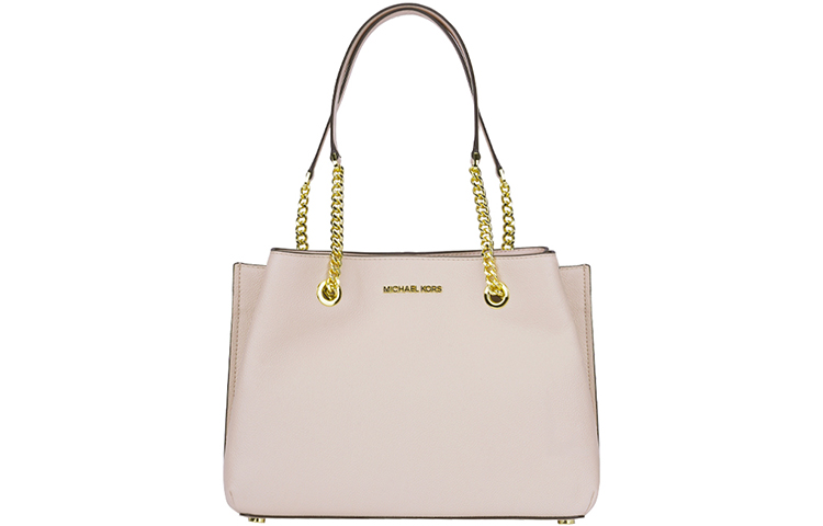 

Кожаная женская сумка через плечо светло-розового цвета MICHAEL KORS, Set (Bag+Dust Bag)