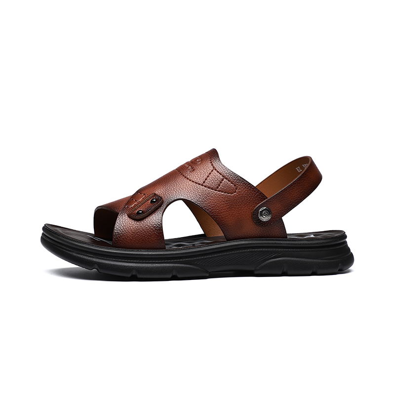 

GIHO Мужские пляжные сандалии коричневые, цвет Brown