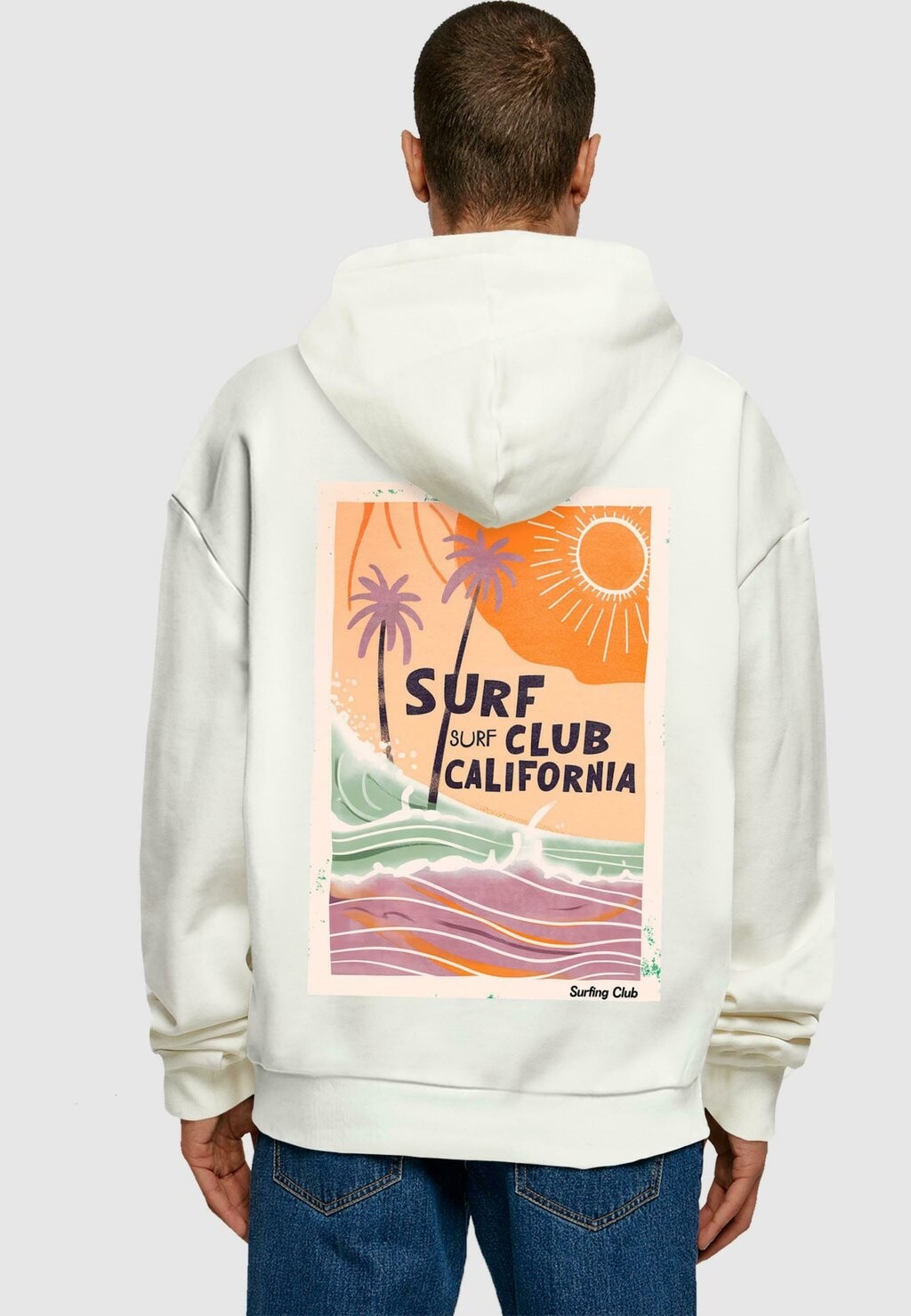 

Толстовка с капюшоном SURF CLUB CALIFORNIA Merchcode, мультиколор