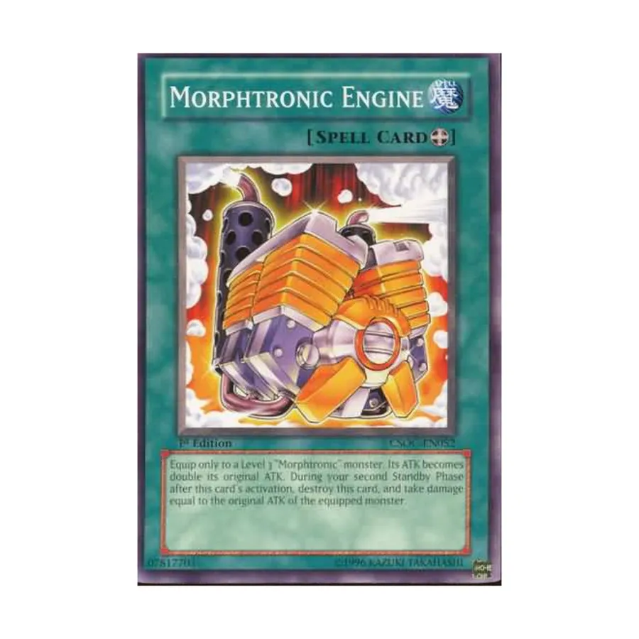 

CCG Морфтронный двигатель (общий), Yu-Gi-Oh - Crossroads of Chaos - Singles