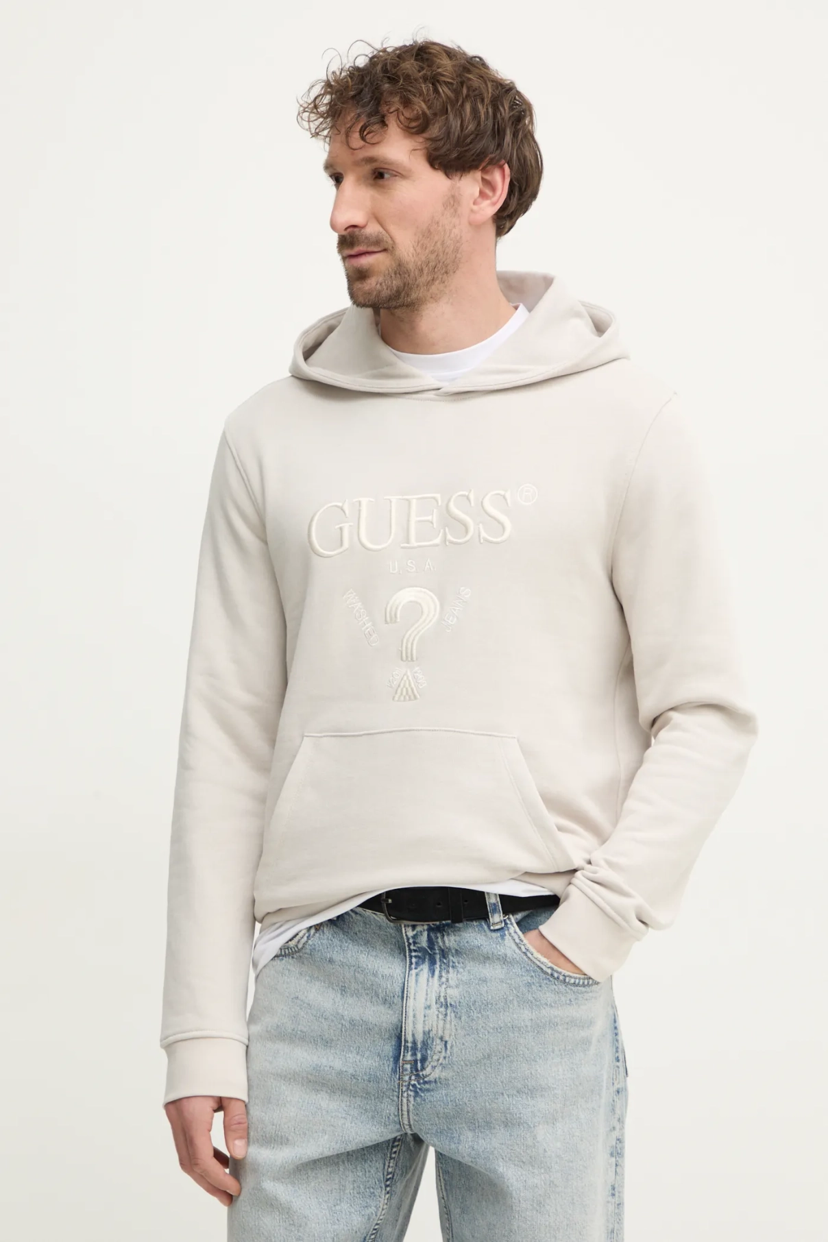 

Толстовка BEAU Guess, бежевый