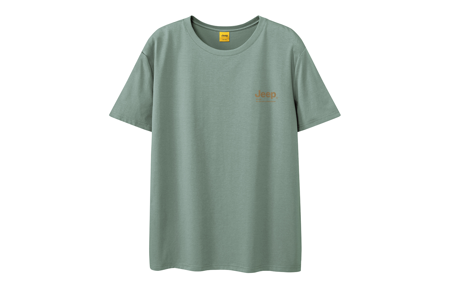 

Футболка Unisex Crew Neck Moderate Heavyweight Jeep, army зеленый