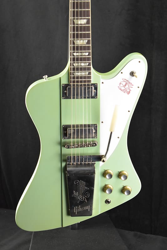 

Электрогитара Gibson Murphy Lab 1963 Firebird V With Maestro Vibrola Kerry Green Light Aged Fuller's Exclusive