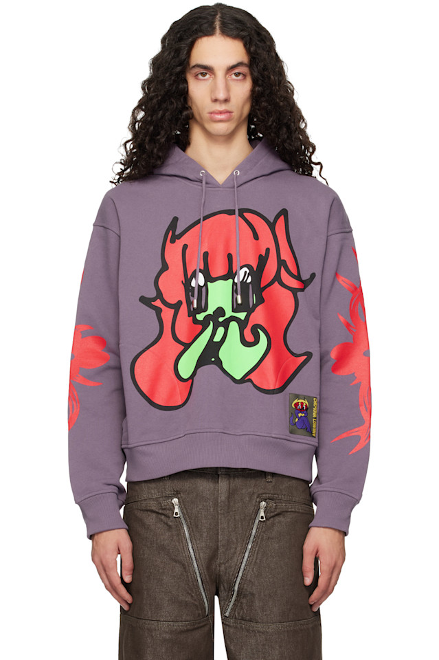 

Chopova Lowena Фиолетовая застенчивая толстовка, Фиолетовый, Chopova Lowena Фиолетовая застенчивая толстовка