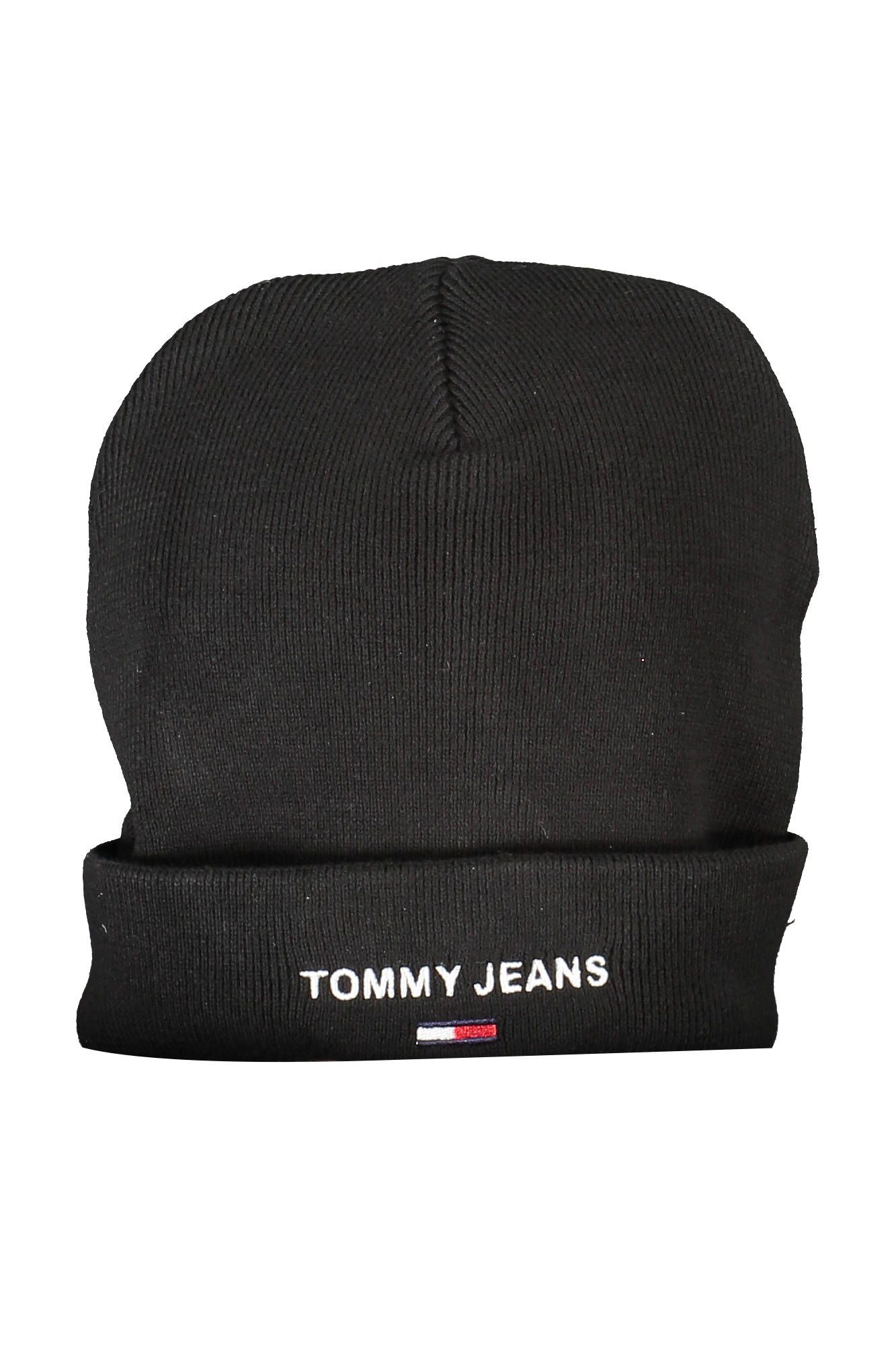 

Черная хлопковая мужская кепка Tommy Hilfiger