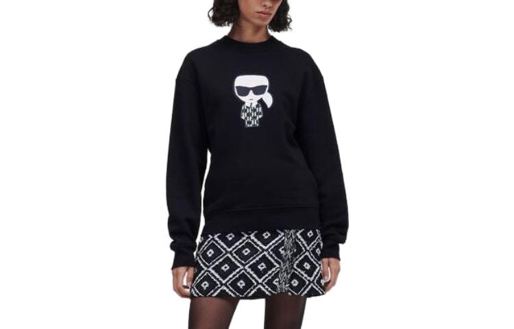 

KARL LAGERFELD / Karl Lagerfeld Jeans Свитшот унисекс черный KARL LAGERFELD