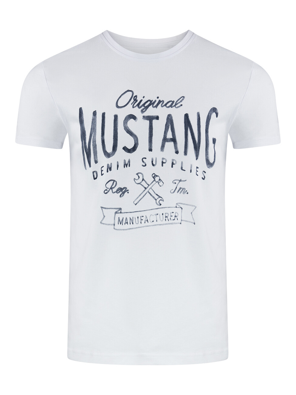 

Футболка Mustang Basic Print, белый