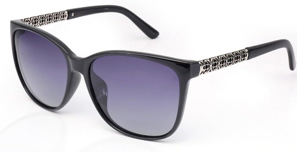 

Женские солнцезащитные очки с поляризационными линзами в модной оправе имеют уникальную конструкцию, обеспечивающую защиту от ультрафиолетовых лучей UV 400 HYYZZC, 2359-black