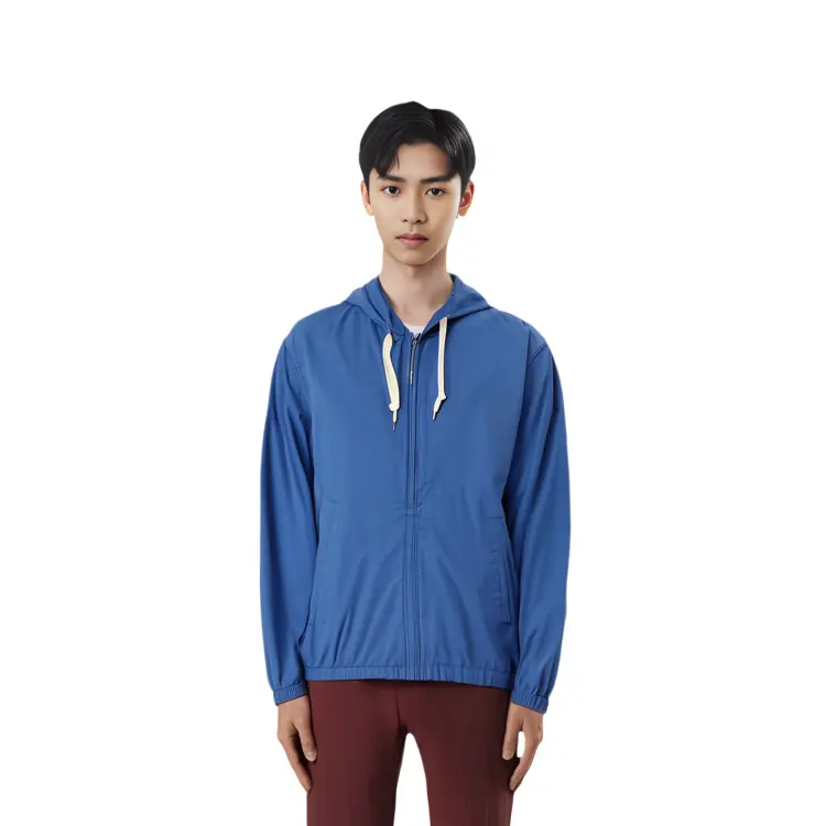 Куртка хлопковая унисекс Uniqlo, 64 синий — фото 2