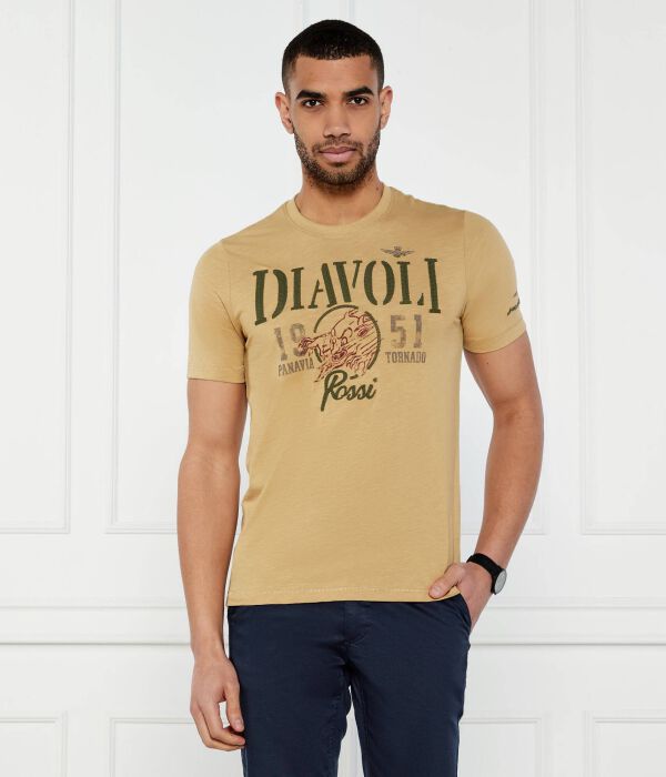 

Футболки Regular fit Aeronautica Militare, желтый