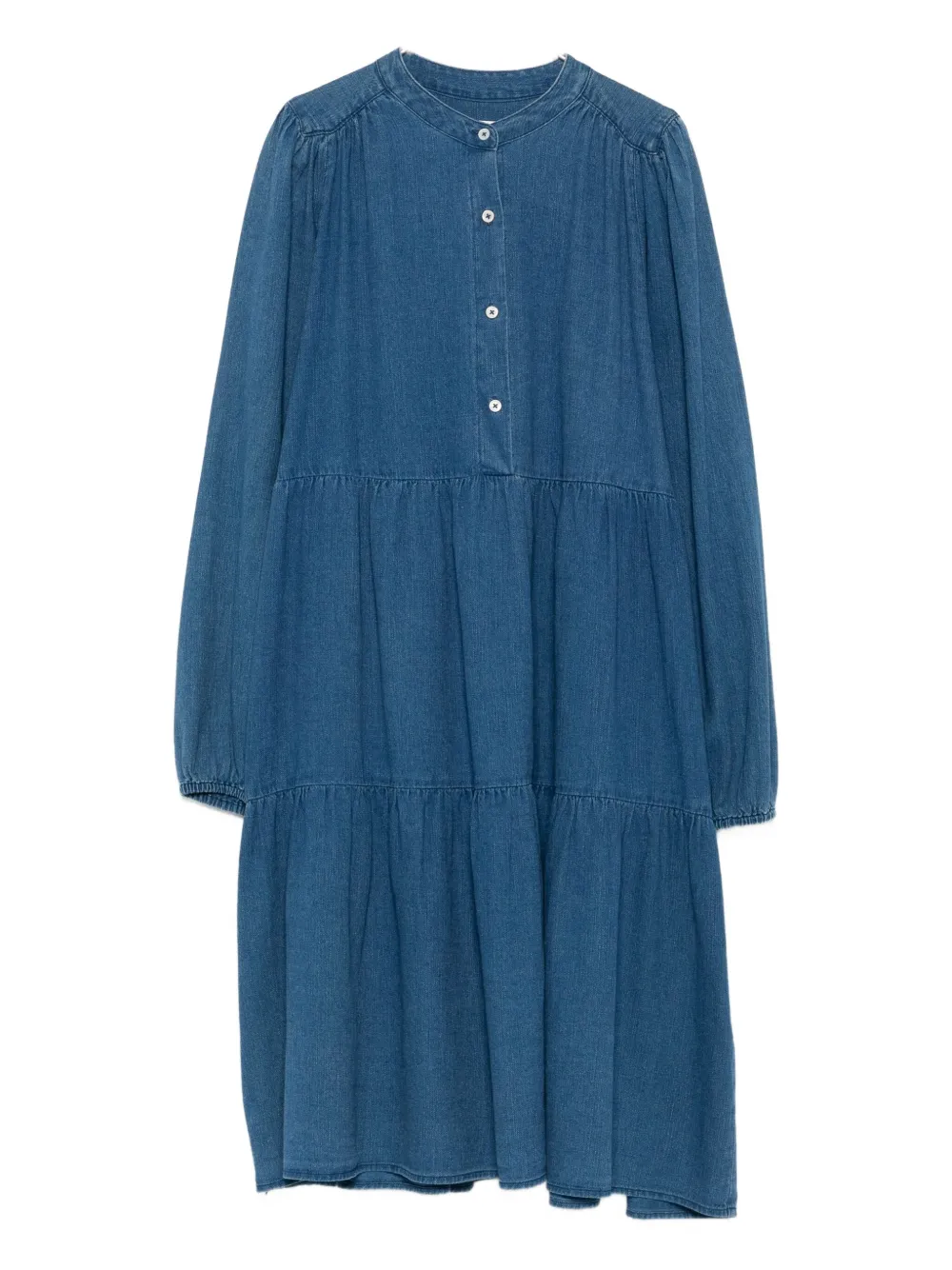 

Ярусное платье на пуговицах Marc O'Polo, синий