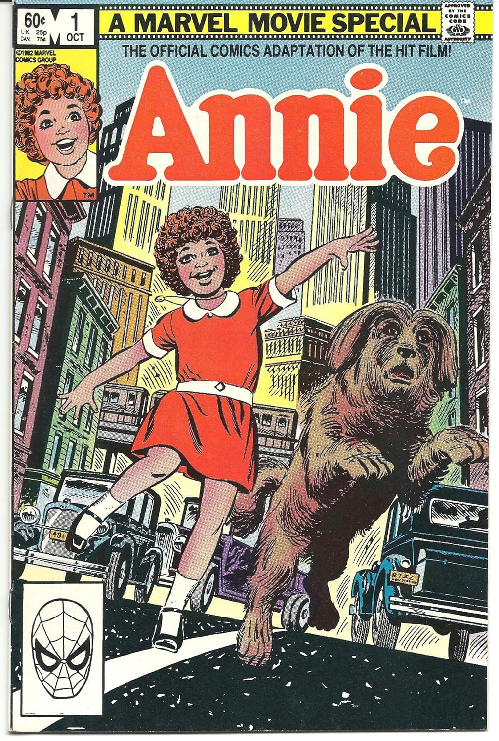 

Annie No. 1 Oct Official Comicx Adaptation of the Hit Film (Volume 1) (Marvel Comics)