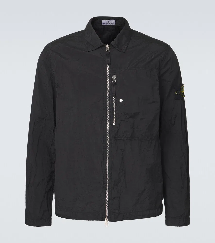 Рубашка-компас Stone Island, черный