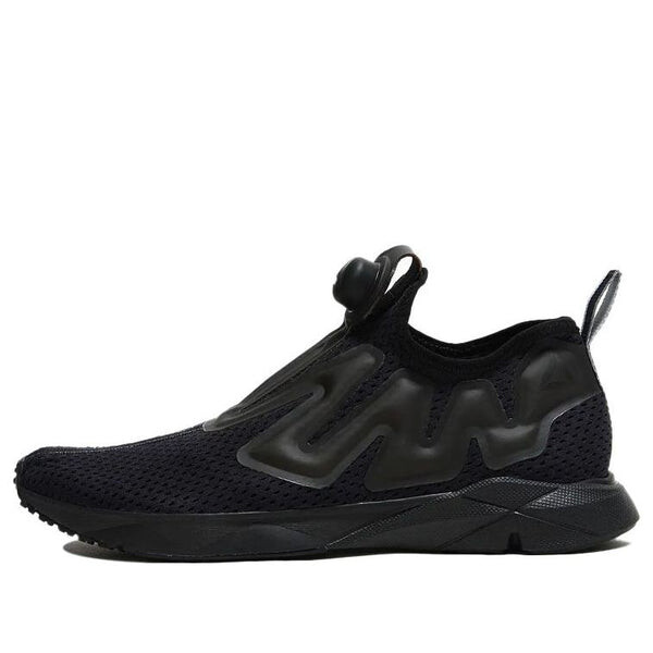 

Кроссовки pump supreme tape 'black stark grey' Reebok, черный