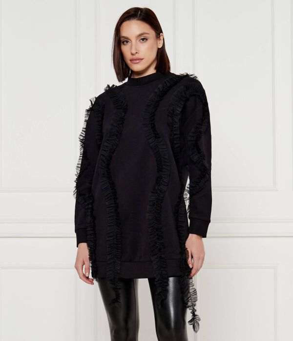 

Толстовка Twinset U&B Loose Fit, черный
