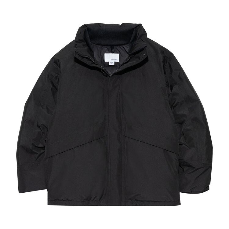 

Куртка nanamica GORE-TEX Short Down Jacket Black, черный