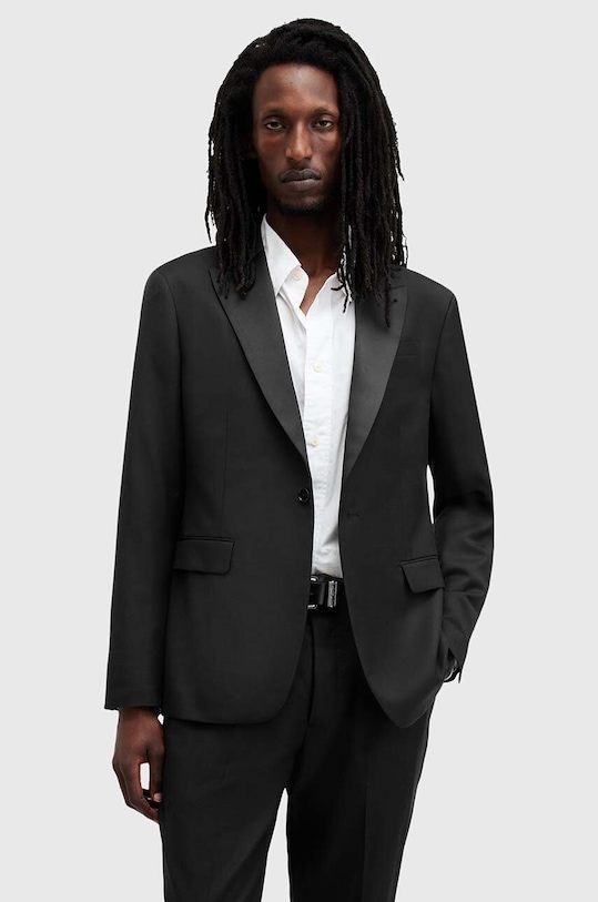 

Пальто с добавлением шерсти TISBURY Allsaints, черный