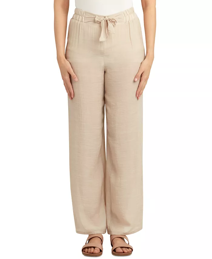 

Джинсовые брюки с завышенной талией и запахом для девушек BCX, коричневый/бежевый