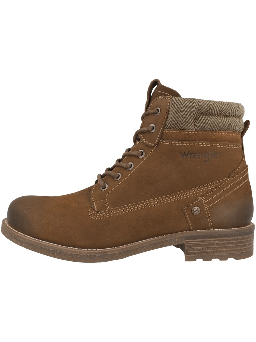 Ботинки на шнуровке WRANGLER Lace-Up Boots Hill Men High, коричневый — фото 2