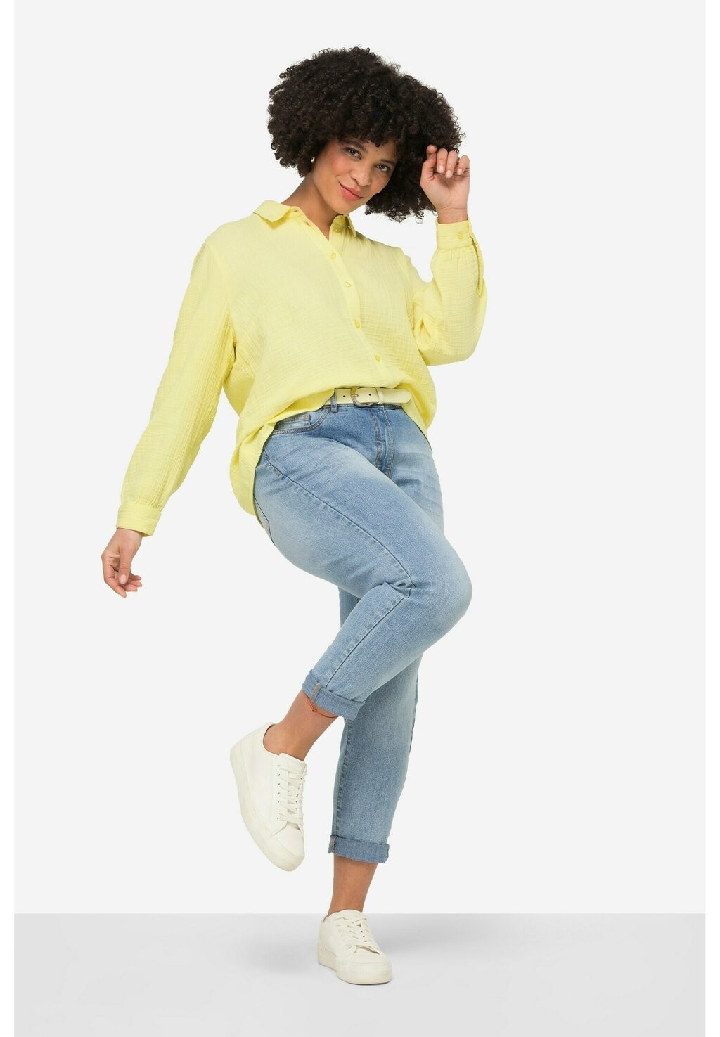 

Джинсы узкого кроя HIGH WAIST Angel of Style, светло-голубой