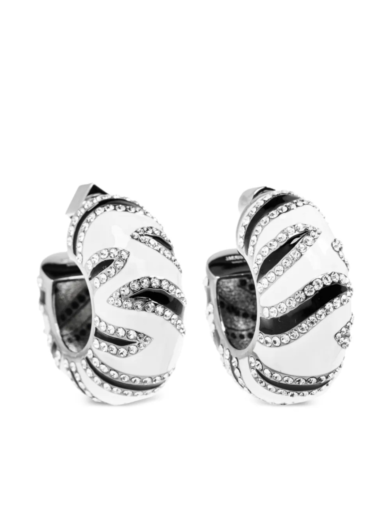

Серьги Jacquemus Zebra, черный